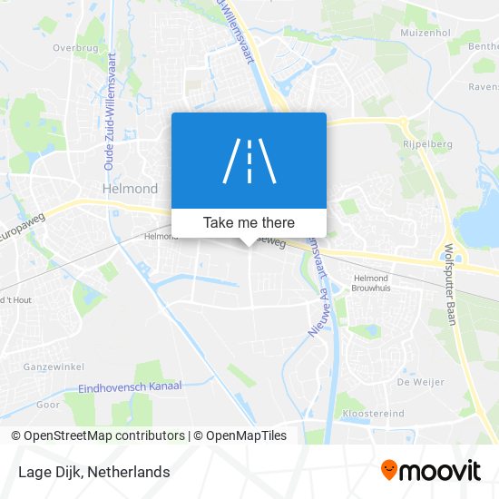 Lage Dijk map