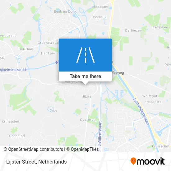 Lijsterstraat map