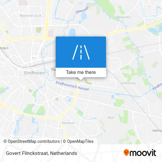 Govert Flinckstraat map