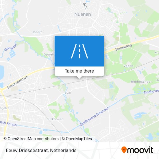 Eeuw Driessestraat map