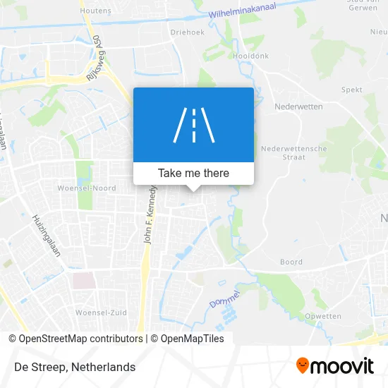 De Streep map