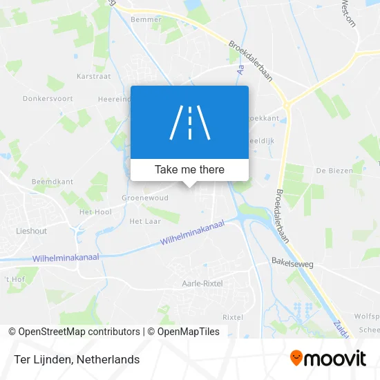 Ter Lijnden map