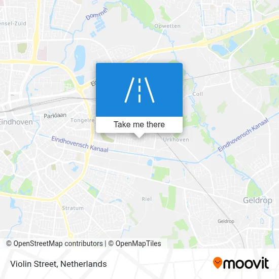 Vioolstraat map