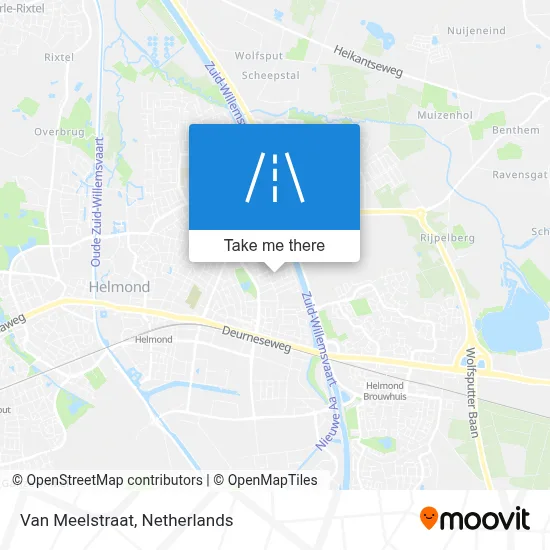 Van Meelstraat map