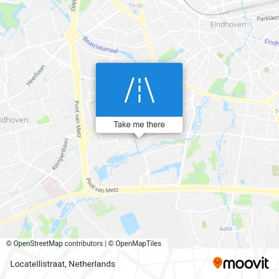 Locatellistraat map
