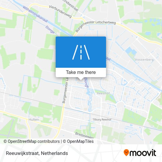 Reeuwijkstraat map