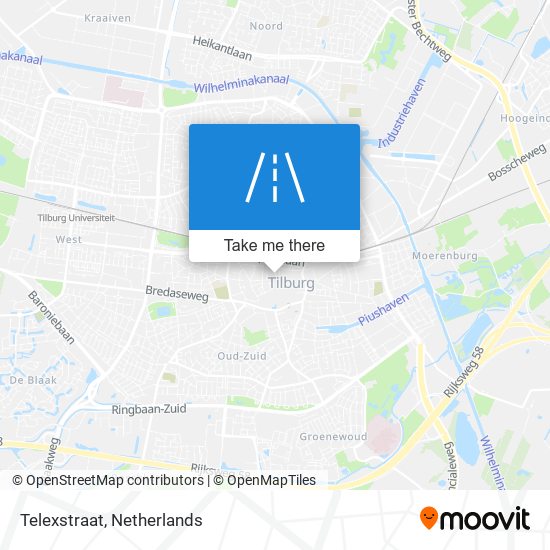 Telexstraat map