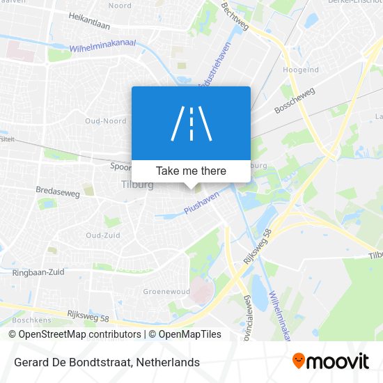 Gerard De Bondtstraat map