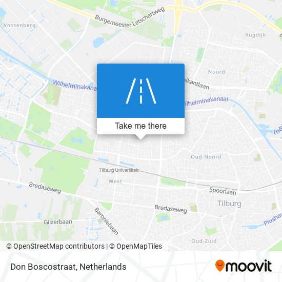 Don Boscostraat map