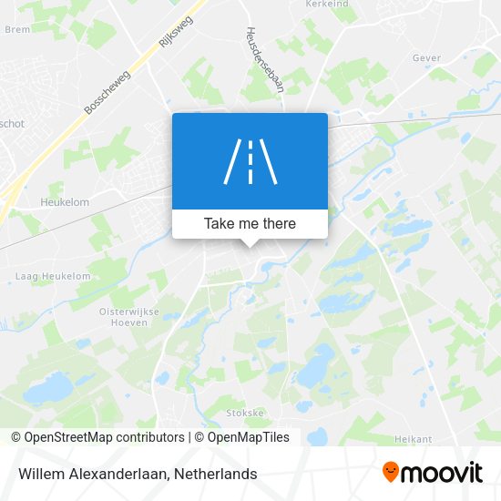 Willem Alexanderlaan map