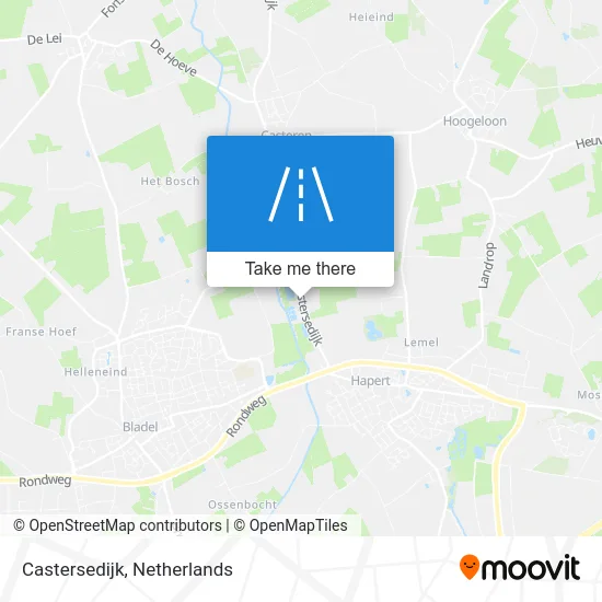 Castersedijk map