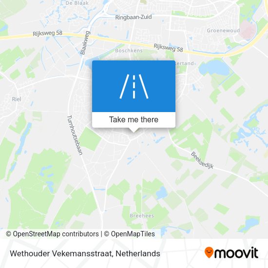 Wethouder Vekemansstraat map