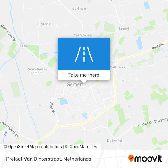 Prelaat Van Dinterstraat map