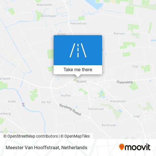 Meester Van Hooffstraat map