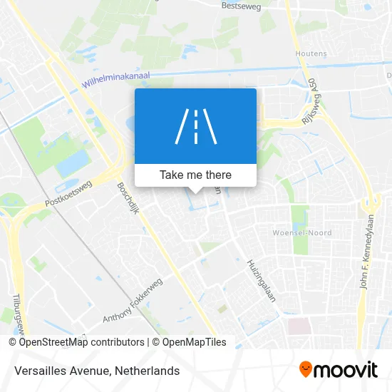 Versailleslaan map
