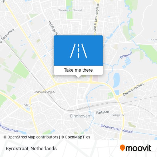 Byrdstraat map