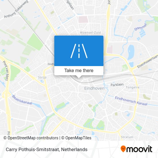 Carry Pothuis-Smitstraat map