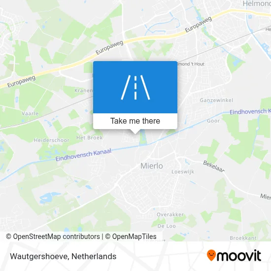 Wautgershoeve map