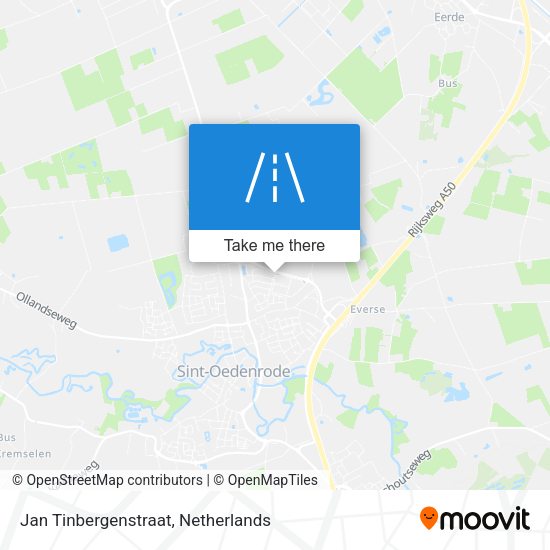 Jan Tinbergenstraat map