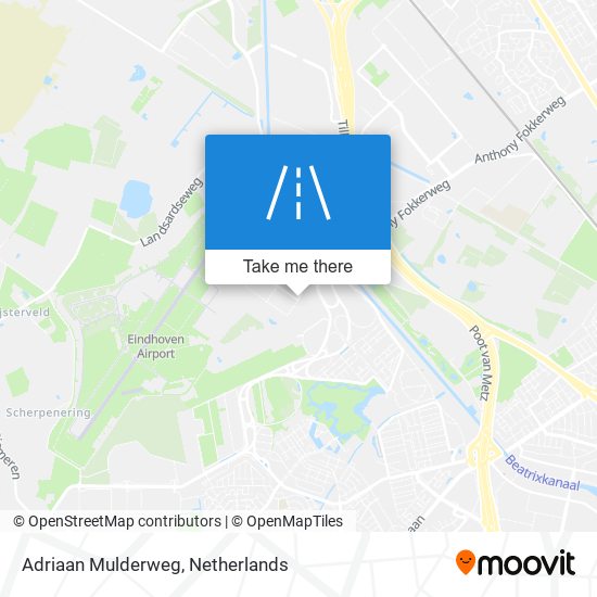 Adriaan Mulderweg map