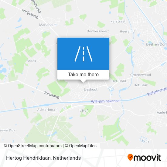 Hertog Hendriklaan map