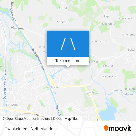 Twickeldreef map