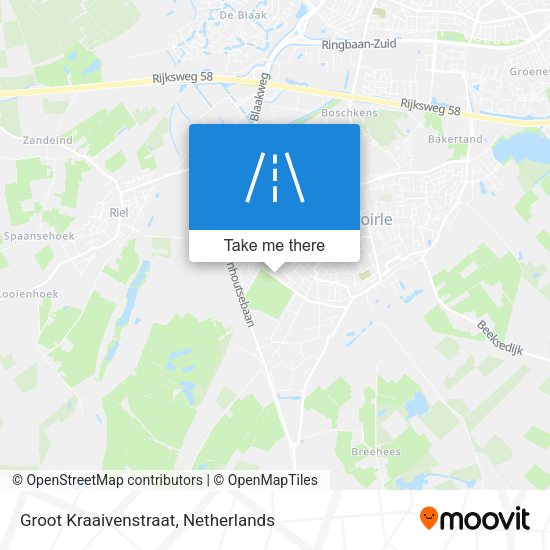 Groot Kraaivenstraat map
