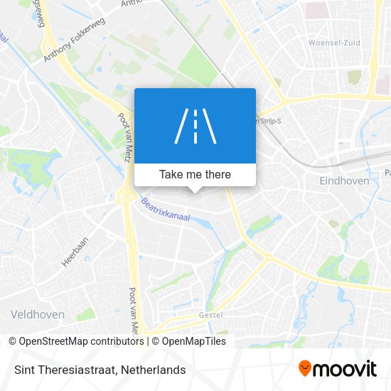 Sint Theresiastraat map