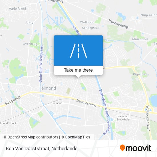 Ben Van Dorststraat map