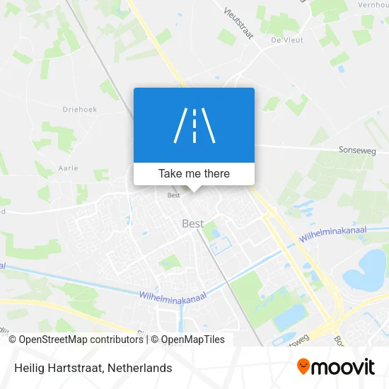 Heilig Hartstraat map