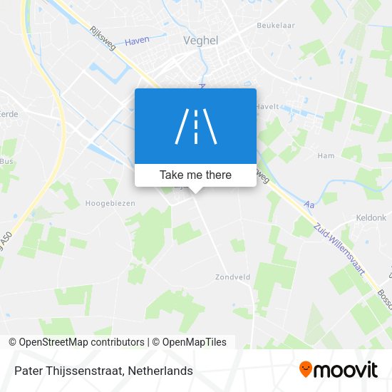 Pater Thijssenstraat map