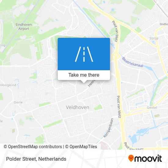 Polderstraat map