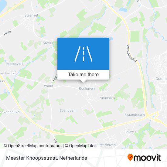 Meester Knoopsstraat map