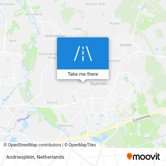 Andriesplein map