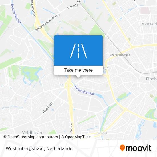 Westenbergstraat map