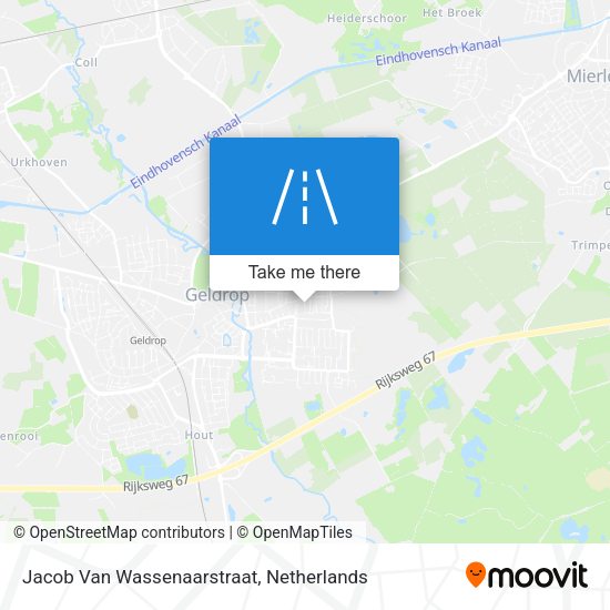 Jacob Van Wassenaarstraat map