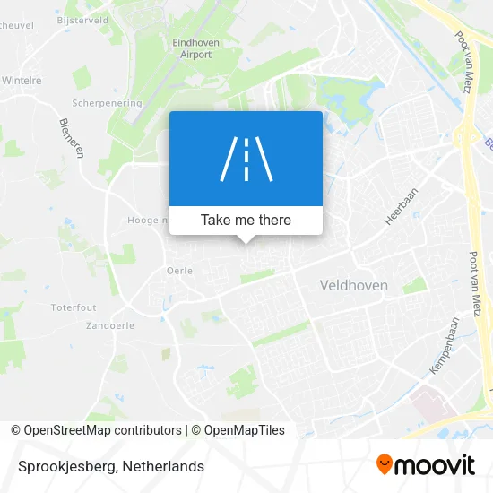 Sprookjesberg map