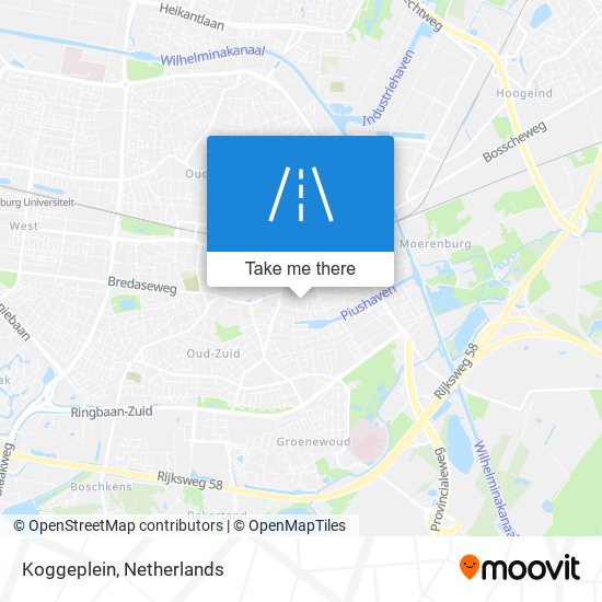 Koggeplein map