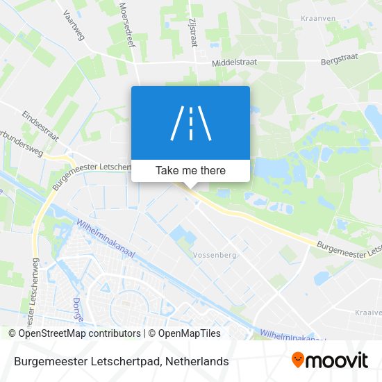 Burgemeester Letschertpad map
