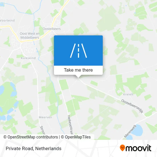Private Road Karte