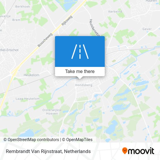 Rembrandt Van Rijnstraat map