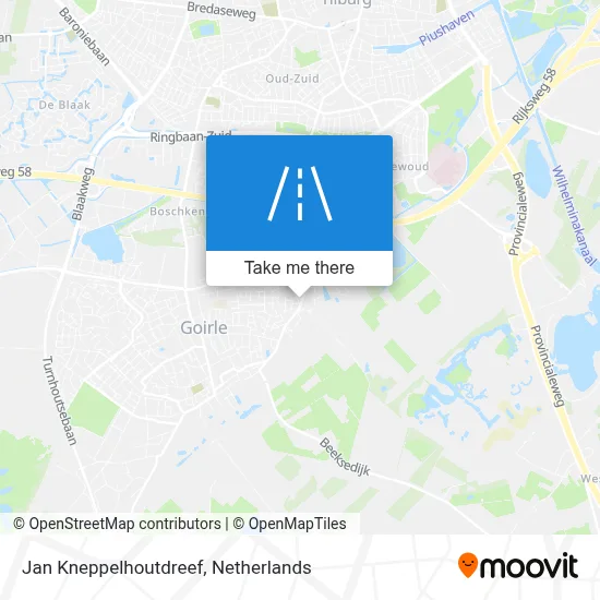 Jan Kneppelhoutdreef map