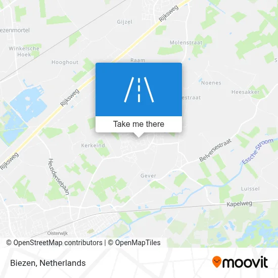Biezen map