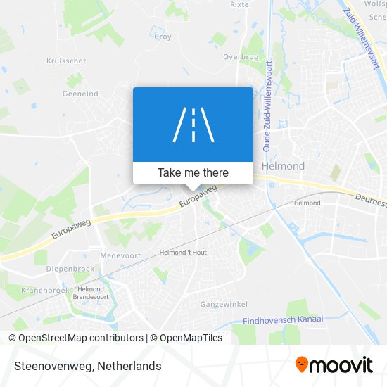 Steenovenweg Karte