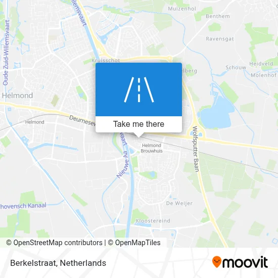 Berkelstraat map