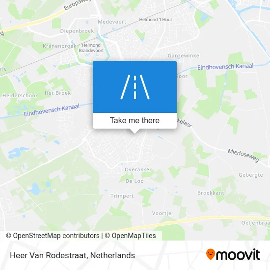 Heer Van Rodestraat map