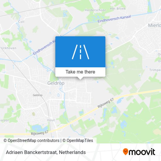 Adriaen Banckertstraat map