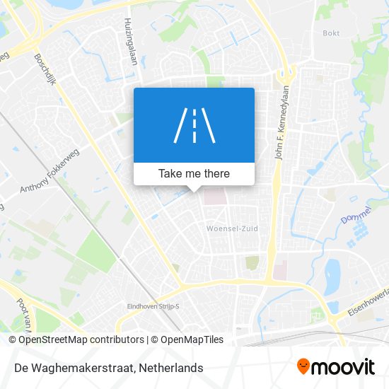 De Waghemakerstraat Karte