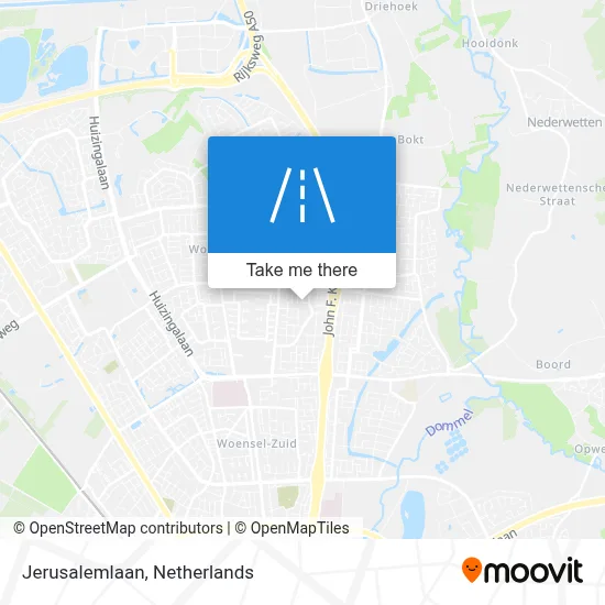 Jerusalemlaan map