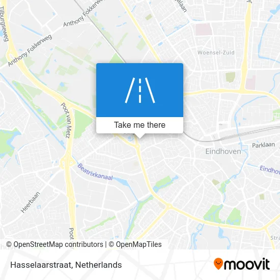Hasselaarstraat map